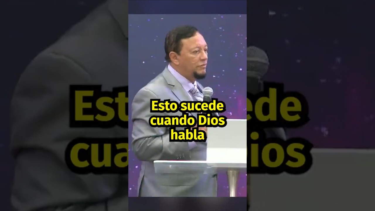 This Happens When God Speaks | Apostle Carlos Luis Vargas