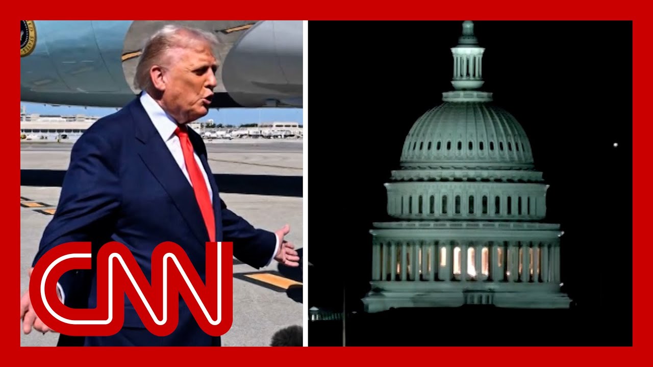 Trump blames Democrats as millions brace to lose food assistance