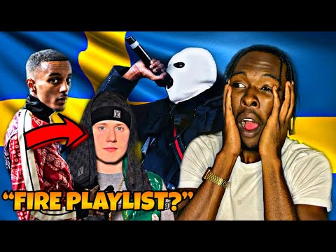 AMERICAN REACTS TO THE BEST OF SWEDISH RAP (LIT PLAYLIST?!?) FT. (EINÁR,1.CUZ,STICKY,DREE LOW)