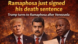 Ramaphosa just signed his death sentence | Trump turns to Ramaphosa after Venezuela