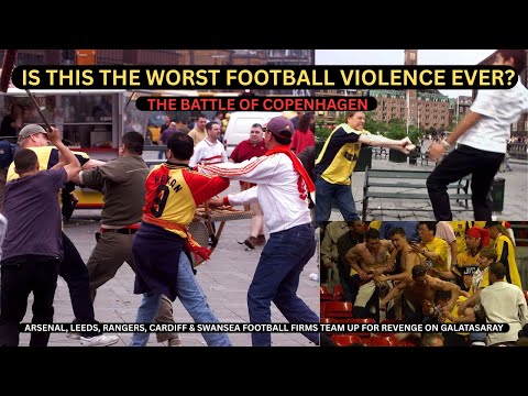 How Arsenal and Leeds Teamed up to face Turkish Fans in UEFA Cup Riot UK Super Firm!