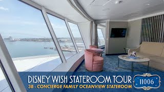 Disney Wish Little Mermaid Concierge Stateroom 11006 Walkthrough