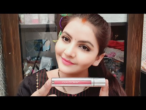 Colorbar kissproof lipstain 005 palm Beach lip swatch |my most favourite lipstick for monsoon | RARA Video