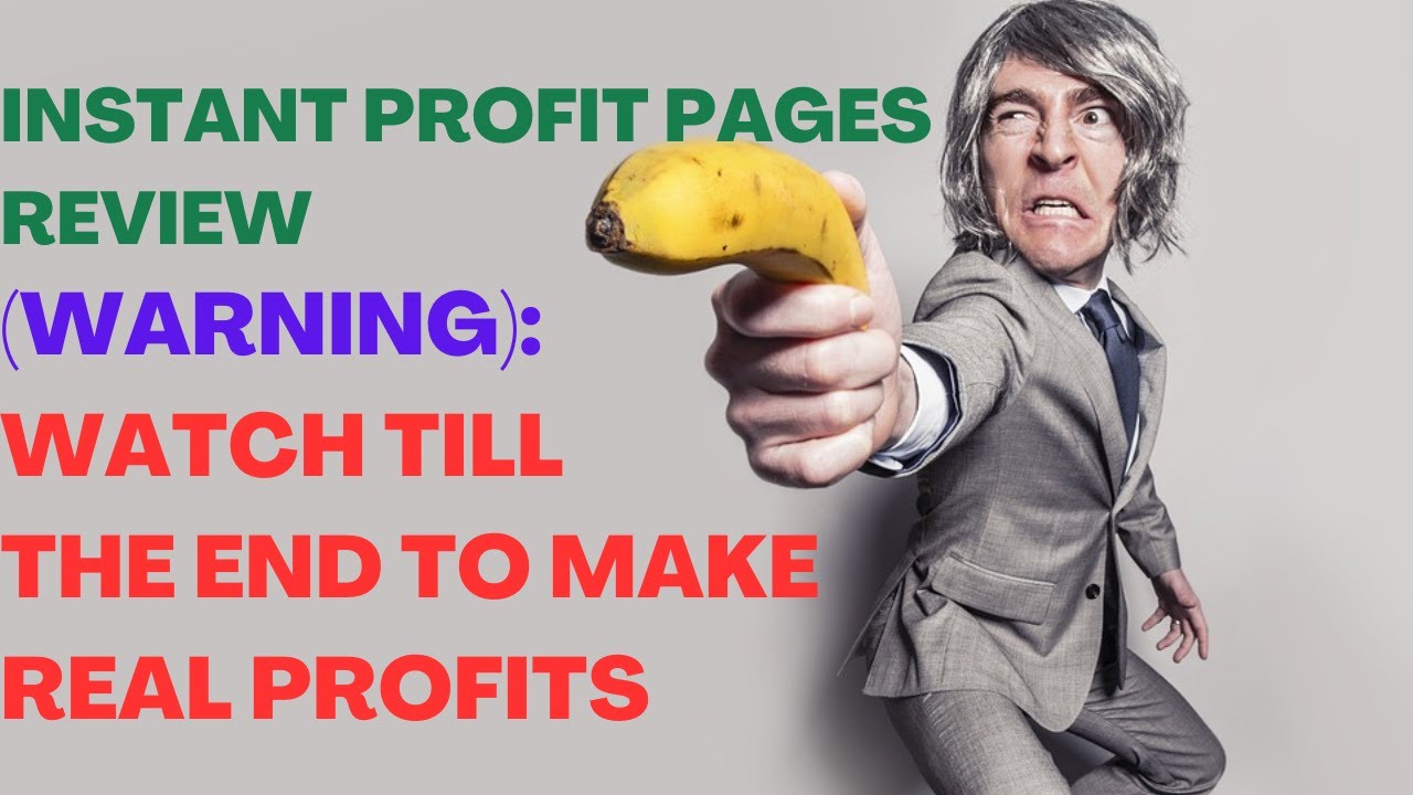 INSTANT PROFIT PAGES REVIEW| Instant Profit Pages Reviews| Watch Till The End To Make Real Profits.