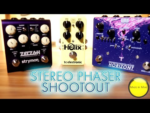 Stereo Phaser Shootout: STRYMON ZELZAH vs. TC ELECTRONIC HELIX vs. KMA AUDIO MACHINES HORIZONT