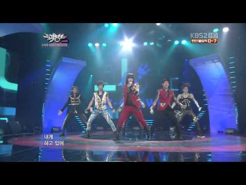 [YedangEnt.] ♛20'07'2012♛C-CLOWN -- SOLO @ KBS Music Bank   (Debut stage)