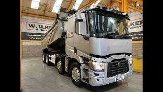 Renault C430 *EURO 6* 8X4 STEEL TIPPER – 2017 – SM67 YED dump truck for sale - Image 4 | Autoline ET Renault C430 *EURO 6* 8X4 STEEL TIPPER – 2017 – SM67 YED dump truck | Image 4 - Autoline
