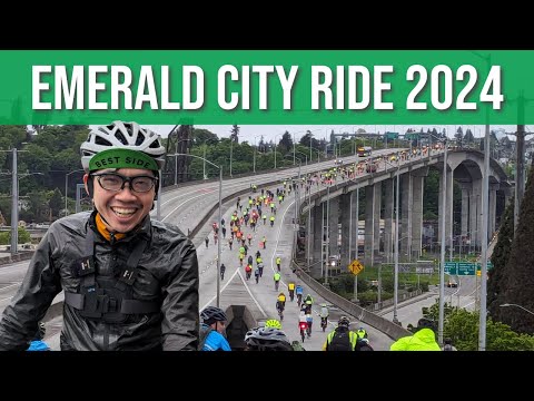 Emerald City Ride 2024 Vlog - Cycling on the West Seattle Bridge Car-Free!