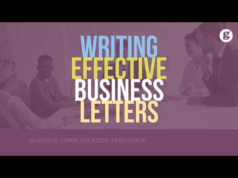 Writing Effective Business Letters