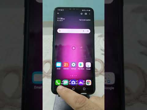 How to screen record on LG V60 Thinq - LMV600 Screen Recorder
