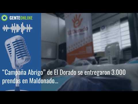 “Campaña Abrigo” de El Dorado: se entregaron 3.000 prendas en Maldonado