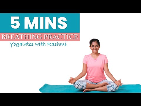Breathing Exercises & Pranayamas | 5 mins Daily Practice to Boost Immunity | Yogalates with Rashmi