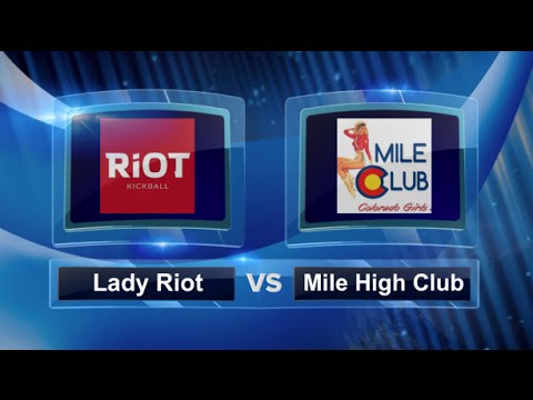 Lady Riot vs Mile High Club - Quarter Finals - Women's Best of The West #BOTW2014
