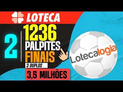 New predictions for Loteca 1236 with 3 doubles. Important tips to refine your Loteca 1236 predict...