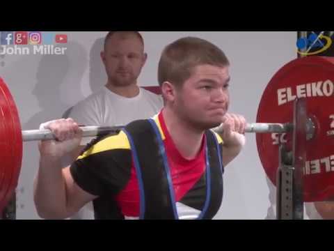Stefan Pagelsen - 680kg 15th Place 83kg - European Classic Championships 2018