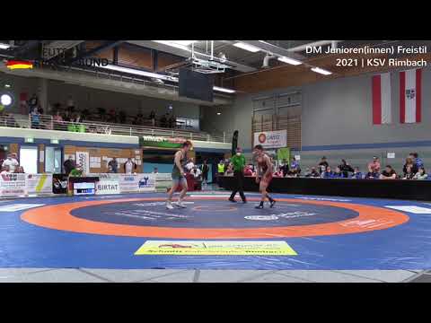 RINGEN DM 21 Junioren - BRONZE 70kg Julian-Leonhard Kellermann vs. Joshua Knosp
