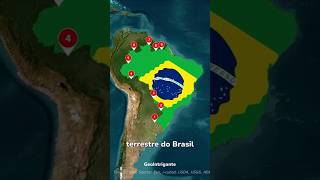Você sabia que o Brasil possui várias tríplices fronteiras?🚧