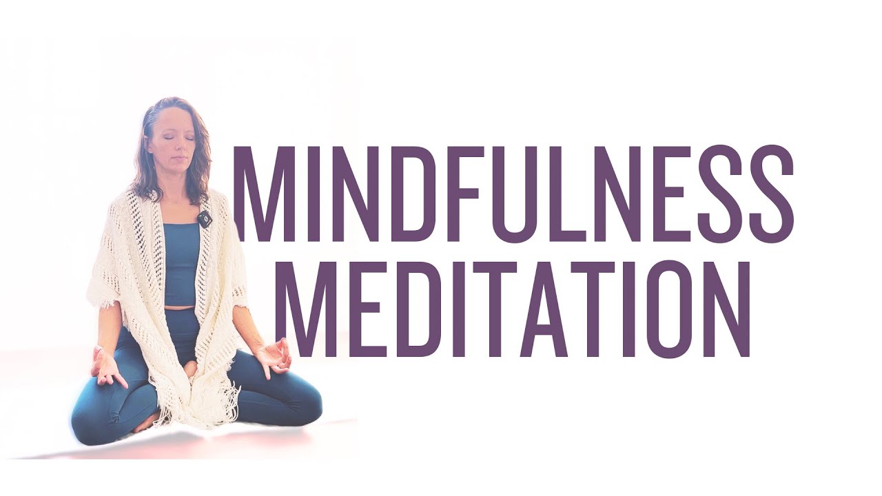 Mindfulness Meditation - Recenter & Calm the Mind with this 5 Minute Beginner Friendly Yoga Class