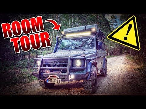 G-Klasse ROOMTOUR 2.0 - 4x4 Camper Ausbau Vanlife - Leben in der G-Klasse #003 | Fritz Meinecke