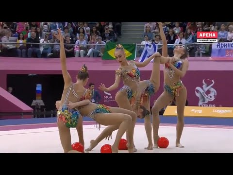 2019.09.22 - Россия 🇷🇺RUS - 5 мячей - 28,150 🥉 - 37th FIG RG World Championships 2019