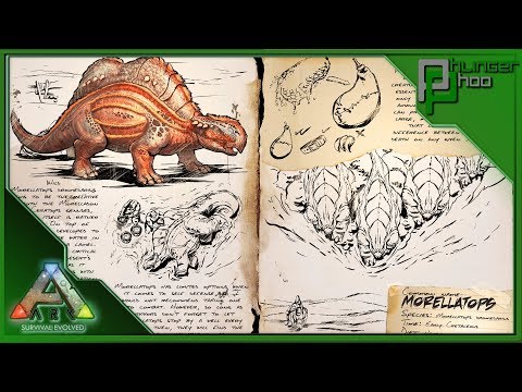 Ark Basics Morellatops - ONE OF THE BEST BEGINNER TAMES - EVERYTHING YOU NEED TO KNOW