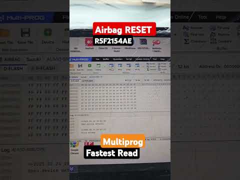 HOW TO RESET AIRBAG WITH MULTIPROG #XHORSE #MULTIPROG