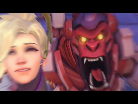 MERCY VS FLATS - Overwatch