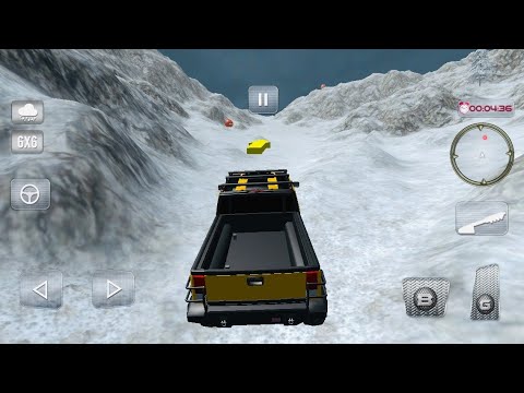 Snow Driving Offroad 6x6 Truck - Best Gameplay