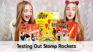 Comparing & Testing Stomp Rocket Products | Original Stomp Rocket, Duelling Rockets & New Blo-Rocket