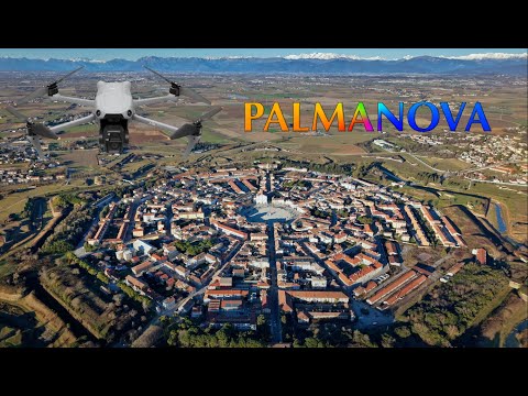 DJI AIR 3S - 4K Cinematic - Palmanova la città fortezza patrimonio UNESCO