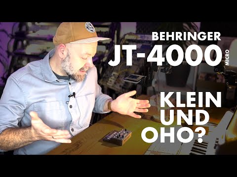 Behringer JT-4000 micro – Klein und oho?