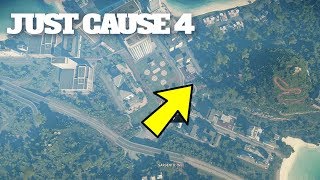 JUST CAUSE 4 - The Coolest Hidden Vehicle EVER! &amp; Secret Gun Location!