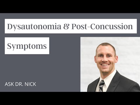 Dysautonomia And Post Concussion Symptoms