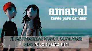 Amaral - Tarde Para Cambiar (Karaoke Instrumental)