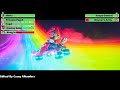 The Super Mario Bros. Movie (2023) Rainbow Road Scene with healthbars