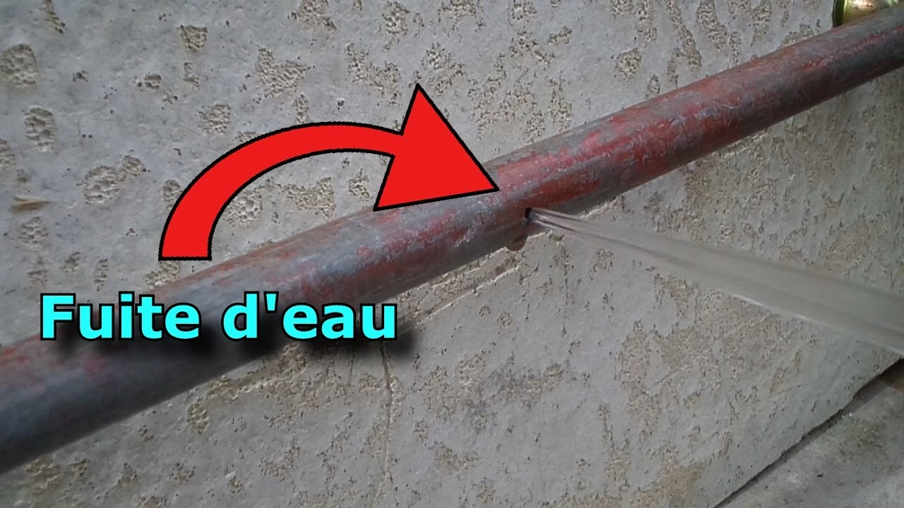 Comment réparer une fuite d'eau sans couper l'eau 