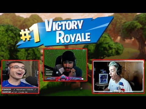 Streamers React To *New* Victory Royale* Season 5 (Fortnite Battle Royale)