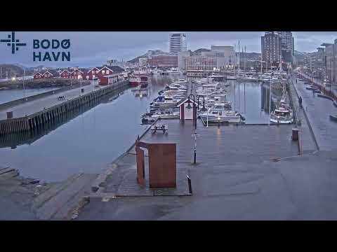 Norway - Bodø Havn Timelapse 17.12.2025