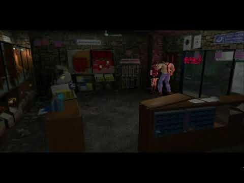 RESIDENT EVIL 2 (1998) CLAIRE REDFIELD MEETS ROBERT KENDO