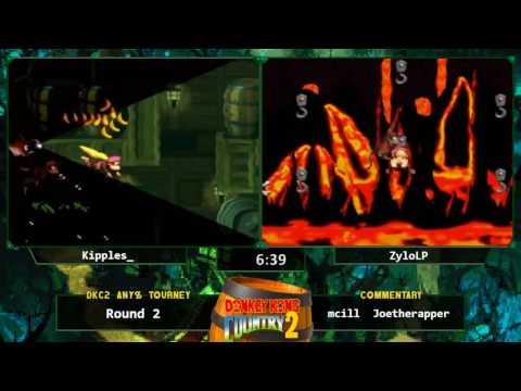 Kipples_ vs ZyloLP - Donkey Kong Country 2 Any% Tournament 2016