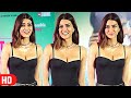 Ohh Teri Kriti Sanon Oozing Hotness In Black Deep Neck Outfit At TBMAUJ Screening