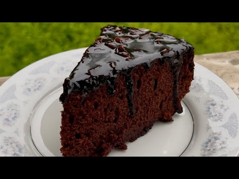 Easy moist chocolate cake recipe 😍👍
