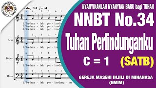 Download lagu NNBT 34  'Tuhan Perlindunganku' [SATB] | Tutorial Paduan Suara mp3