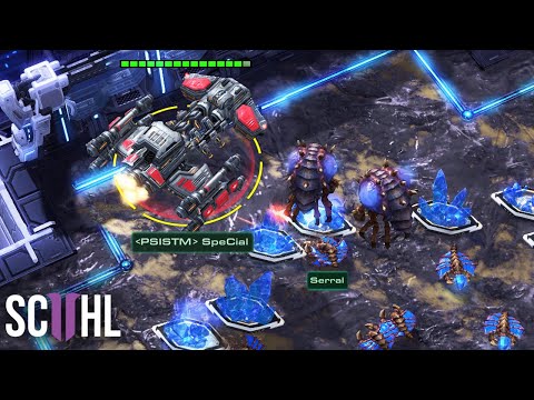 SpeCial's Battlecruiser Rush vs. Serral - Starcraft 2