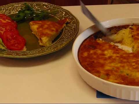 Betty's Mexican Brunch Crustless Quiche