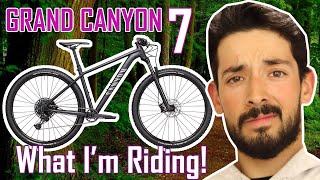 Canyon Grand Canyon 7 Hardtail Mountain Bike Review - What I am Riding this upcoming MTB Season 2022