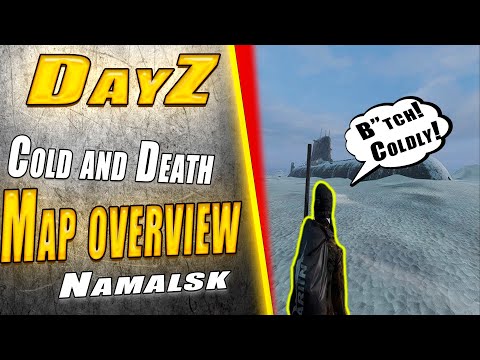 A map that everyone has forgotten, but in vain (Namalsk Map overview ) #dayz #gaming
