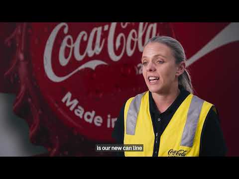 Meet Hayley – she keeps Coca Cola’s fastest canning line running 👋