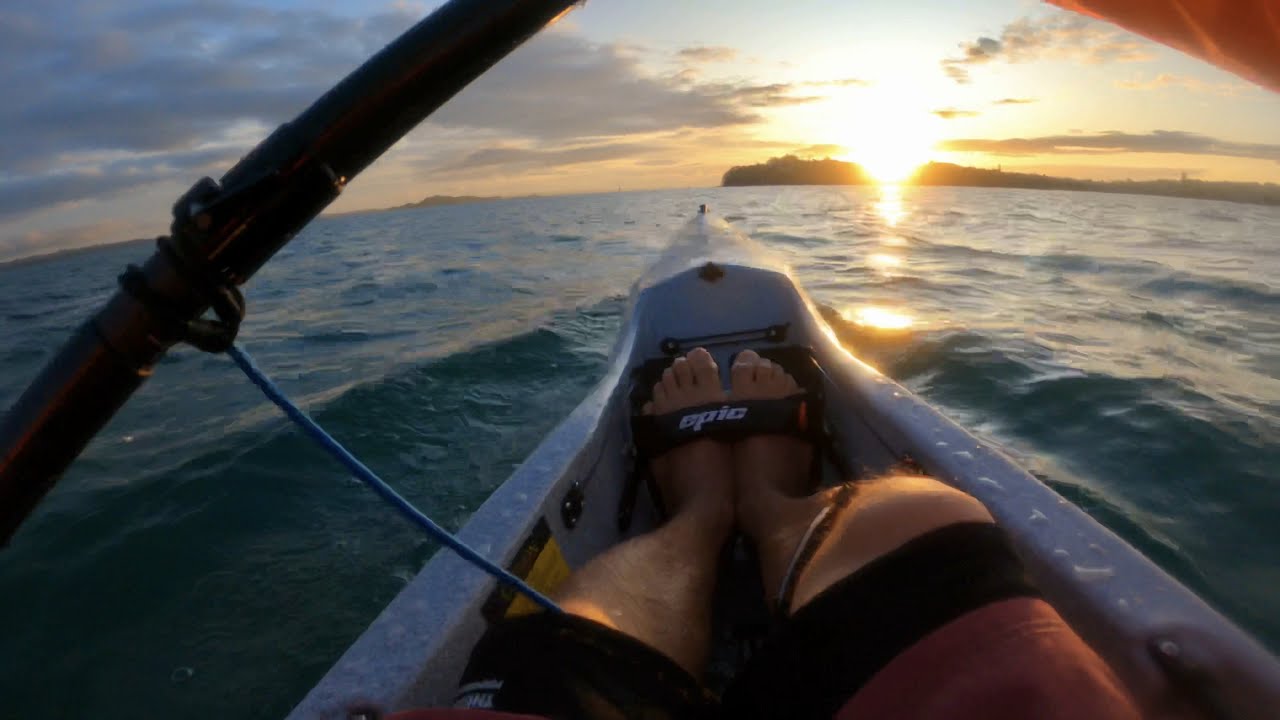 Discover New Zealand! Kayaking to Karaka Bay.