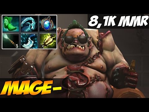 MagE- 8,1k MMR Plays Pudge vol 1 - Dota 2